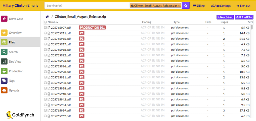 GoldFynch Tagging File