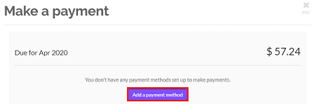 Setup payment method while making a payment