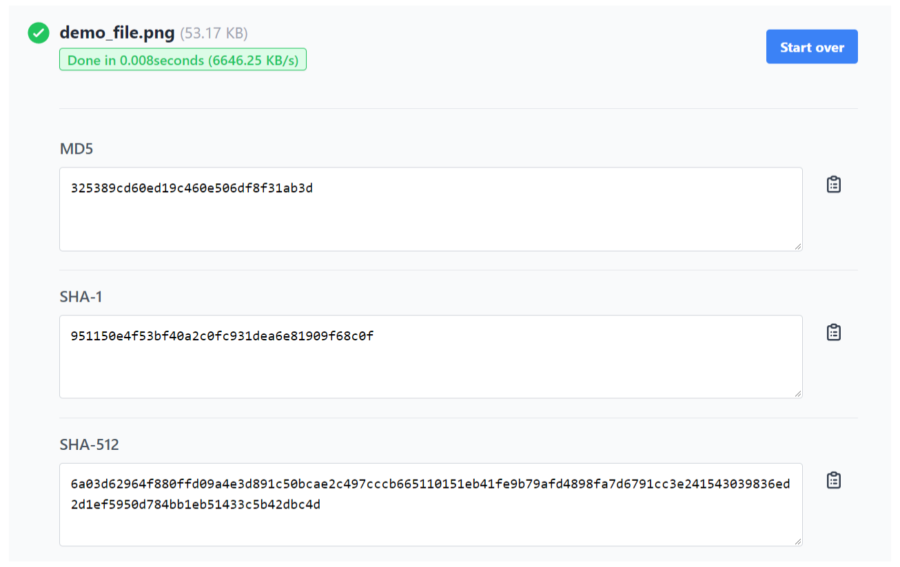 File Hash Calculator